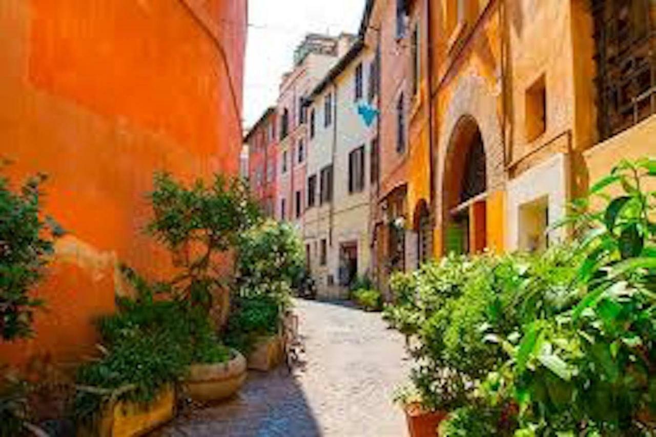 Panoramic Castle Apt Trastevere Roma Esterno foto
